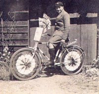 057 Geoffrey Norris - Decorated Bicycle - Jubilee 1935