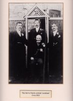 034 Harris Family outside 'Lansdown' c1910